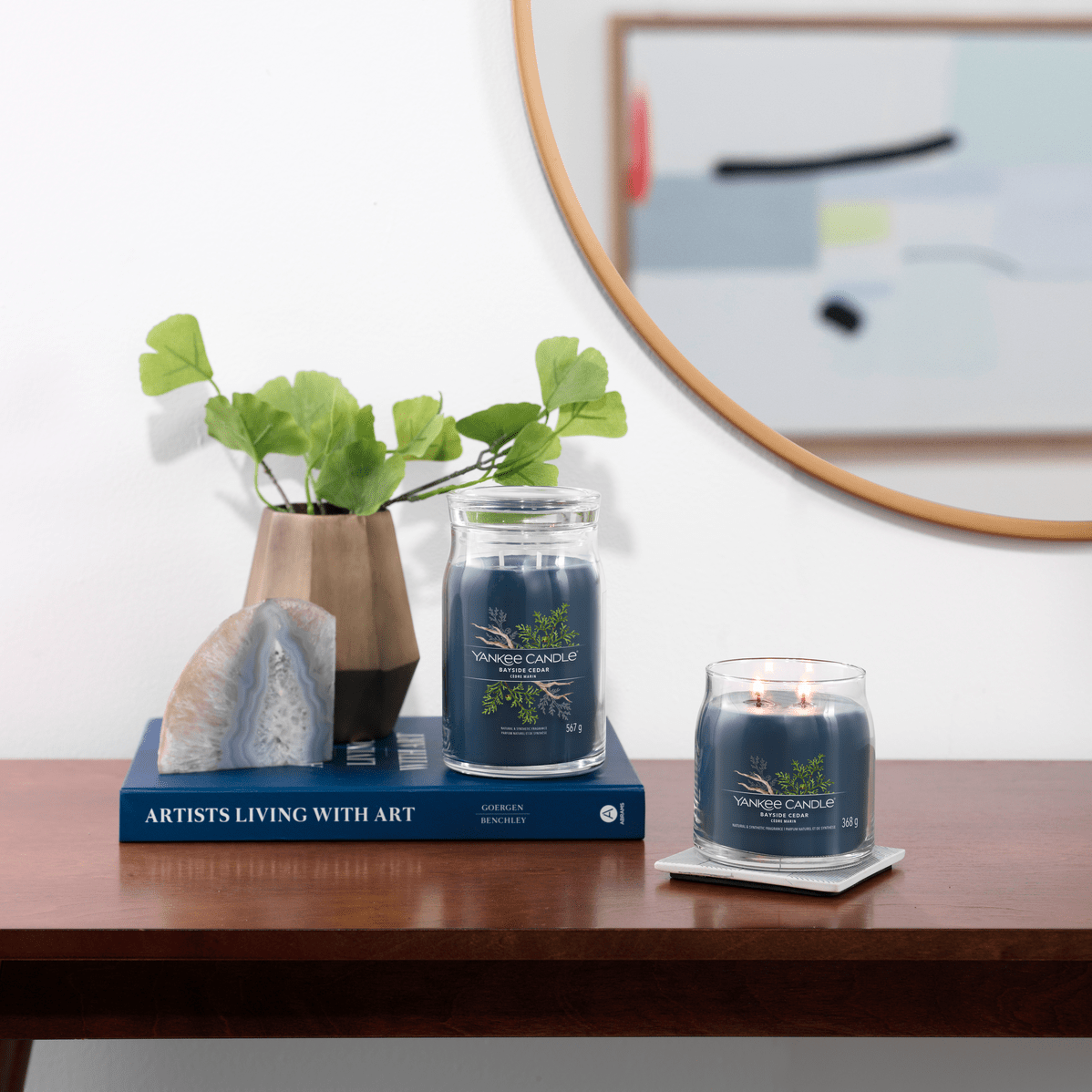 Candela Signature Grande "Bayside Cedar" Yankee Candle - Kōdō.boutique