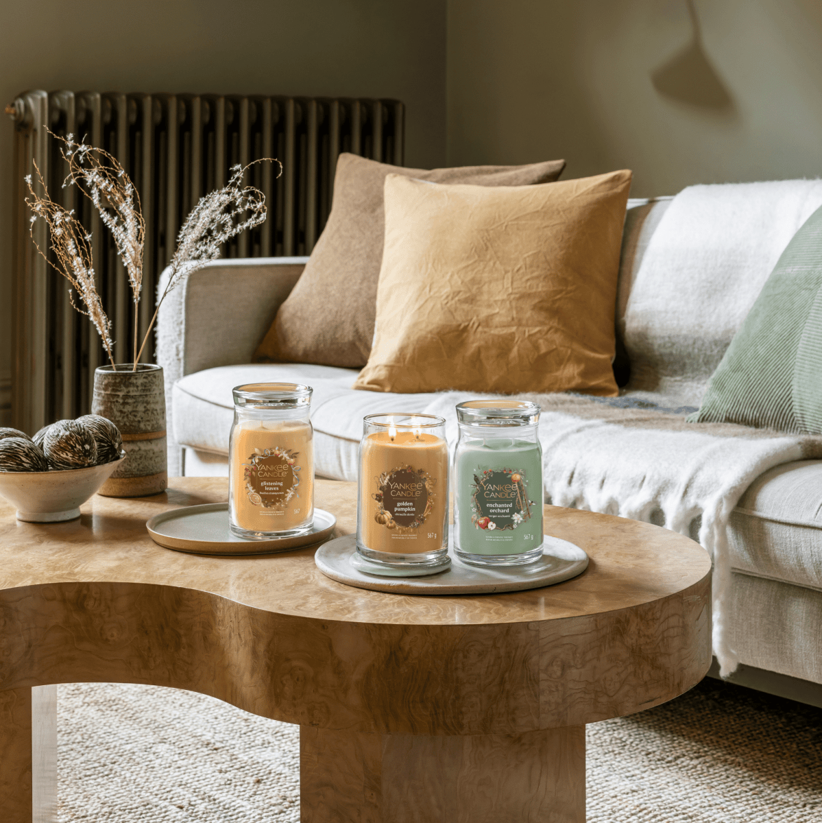 Candela Signature Grande "Golden Pumpkin" Yankee Candle - Kōdō.boutique