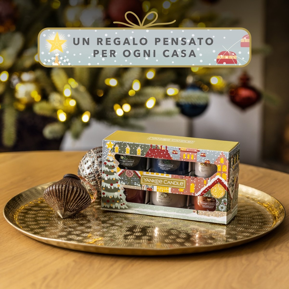 Confezione Regalo 6 candele Votive in Vetro - Kōdō.boutique