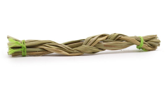 Smudge Stick - Sweetgrass Braid 10cm - Kōdō.boutique