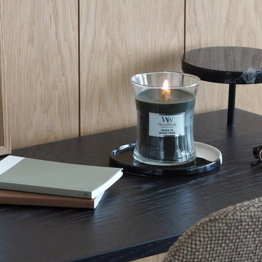 Candela Media Clessidra, Frasier Fir Wood Wick - Kōdō.boutique