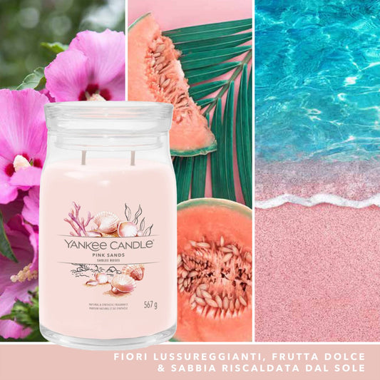 Candela Signature Grande "Pink Sands" Yankee Candle - Kōdō.boutique