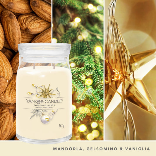 Candela Signature Grande "Twinkling Lights" Yankee Candle - Kōdō.boutique