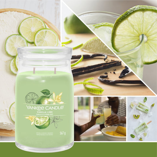 Candela Signature Grande "Vanilla Lime" Yankee Candle - Kōdō.boutique