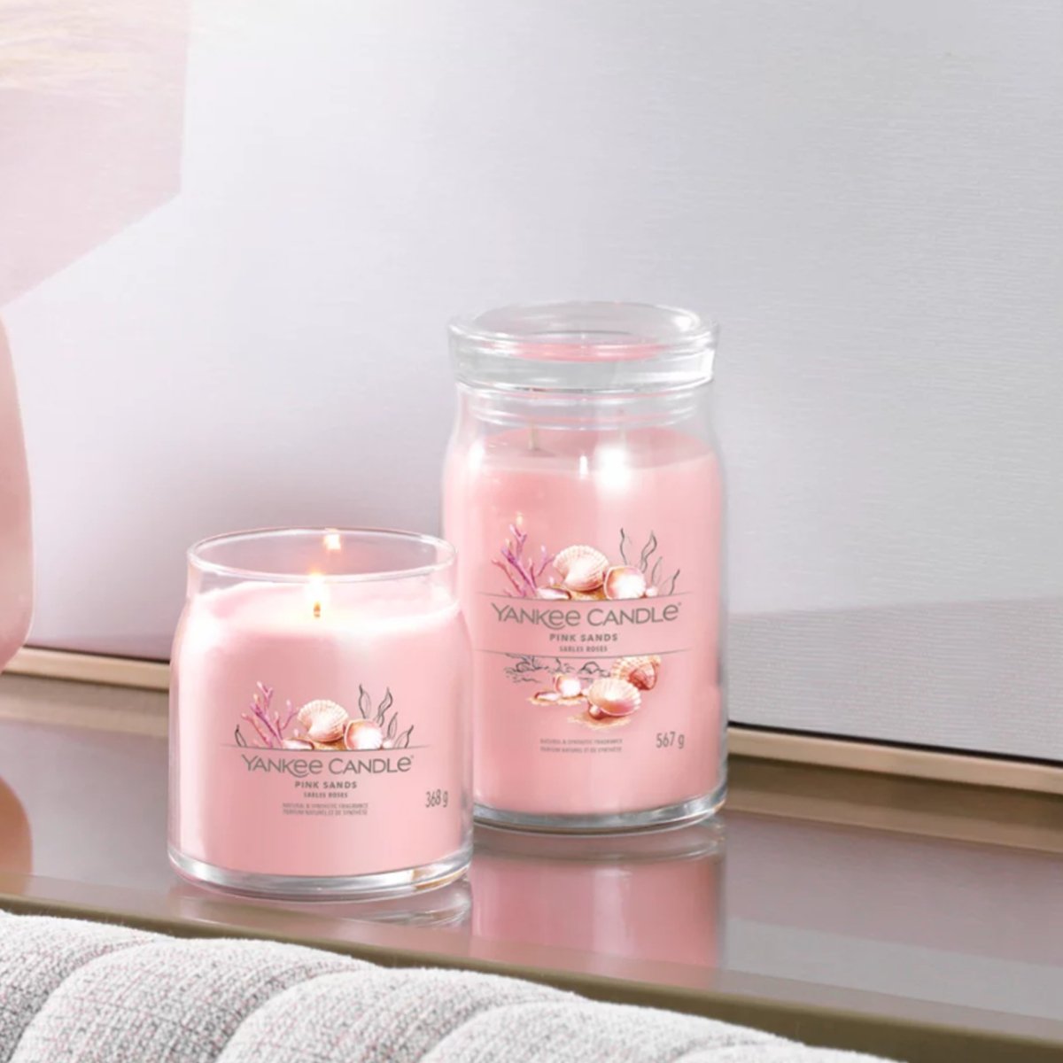Candela Signature Media "Pink Sands" Yankee Candle - Kōdō.boutique