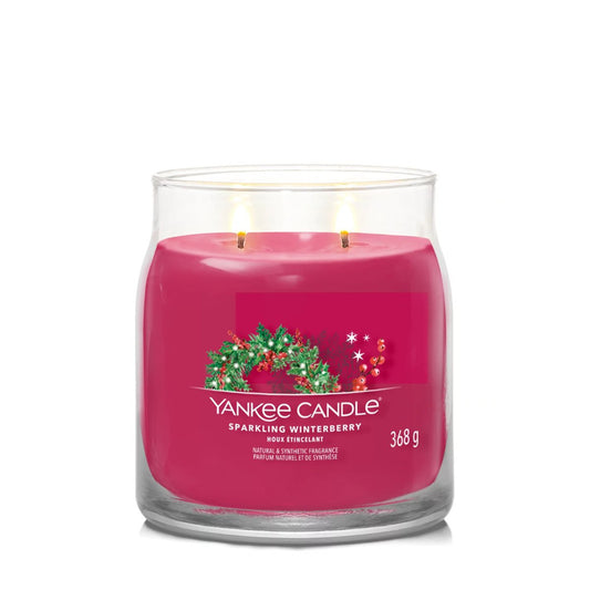 Candela Signature Media "Sparkling Winterberry" Yankee Candle - Kōdō.boutique
