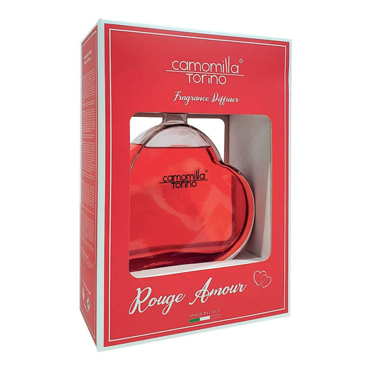 Diffusore a Bastoncini Linea Cuore "Rouge Amour" Camomilla Torino - Kōdō.boutique