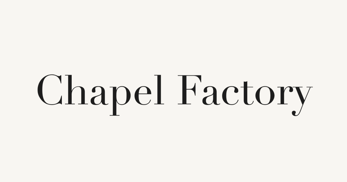 Chapel Factory: l’incenso come linguaggio contemporaneo - Kōdō.boutique