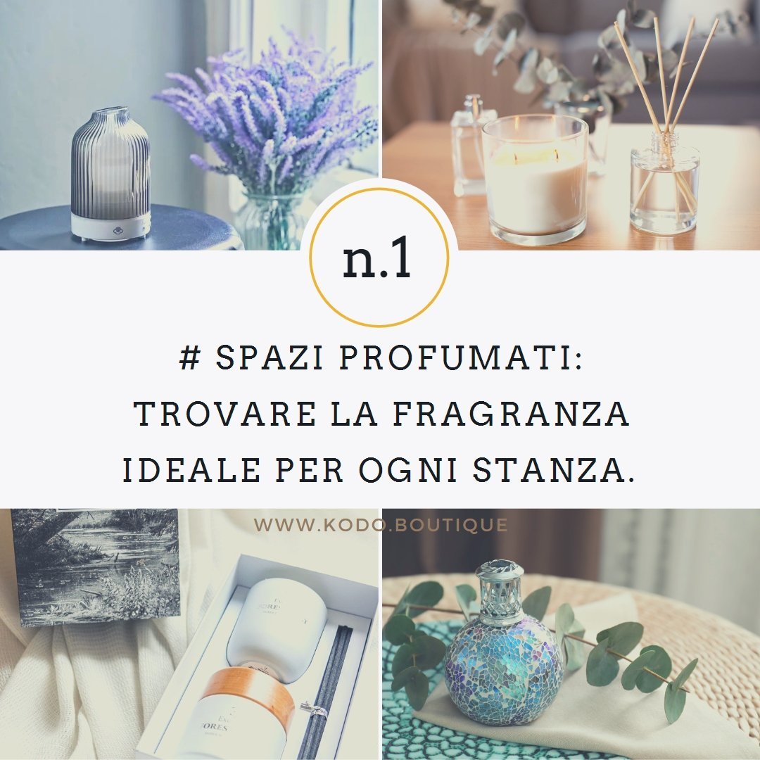 # Spazi profumati: Trovare la fragranza ideale per ogni stanza. - Kōdō.boutique
