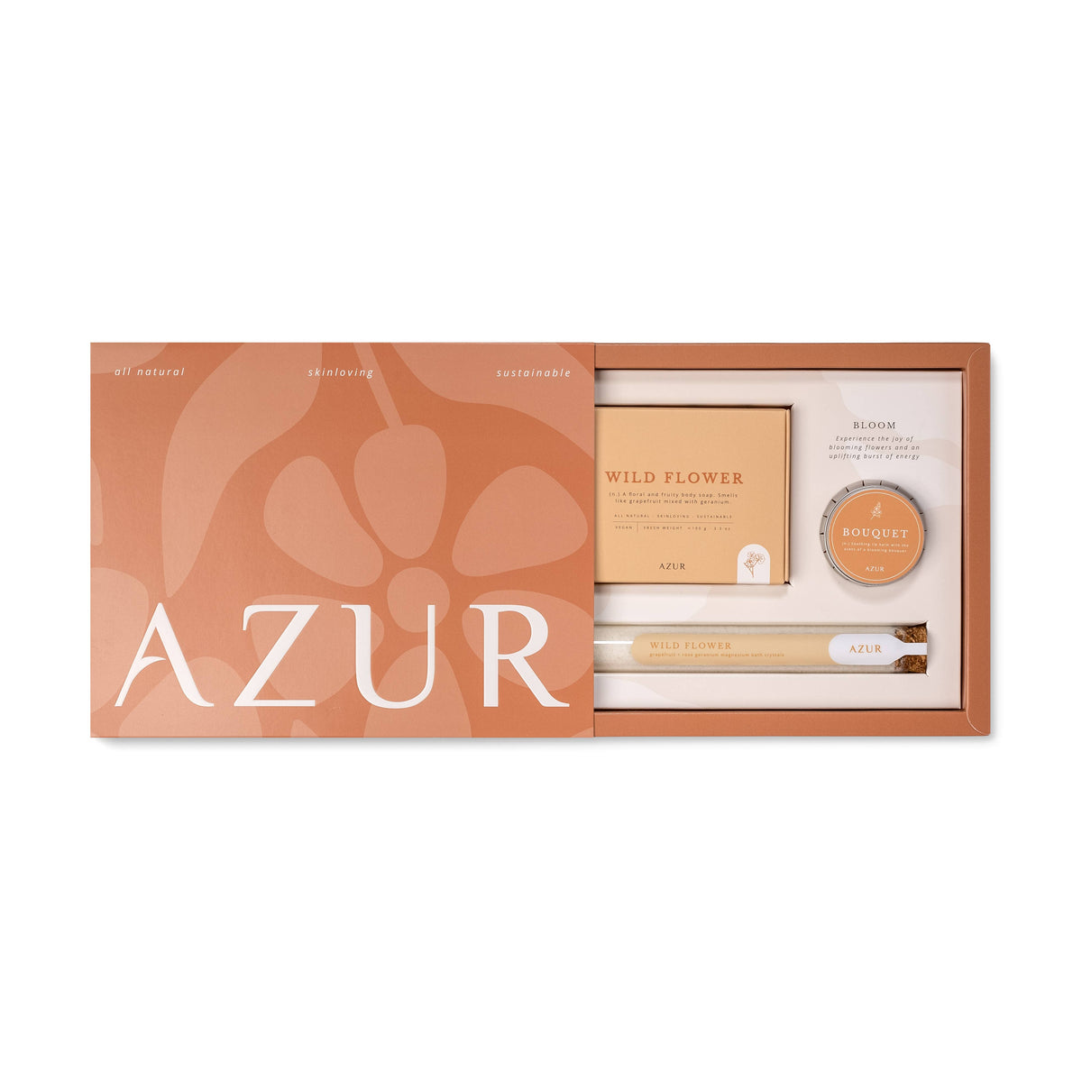 Azur BLOOM — Set regalo Fiori selvatici