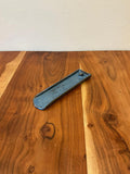 Porta Incenso in Gres Smaltato "Blu Notte"