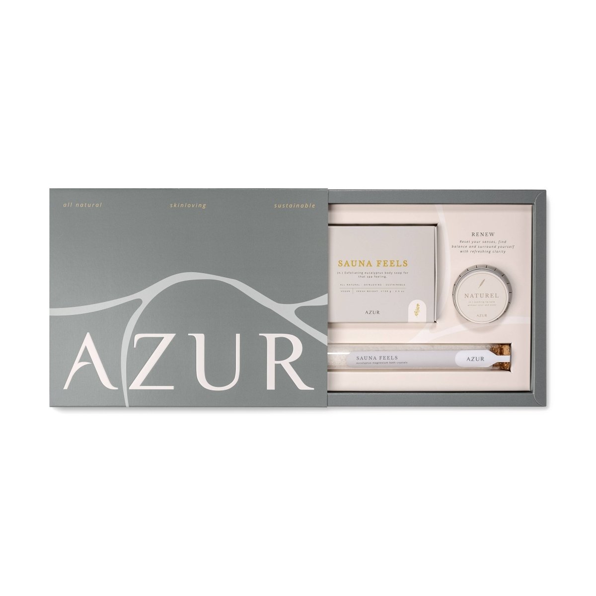 Azur RENEW — Set regalo Rituale della sauna - Kōdō.boutique