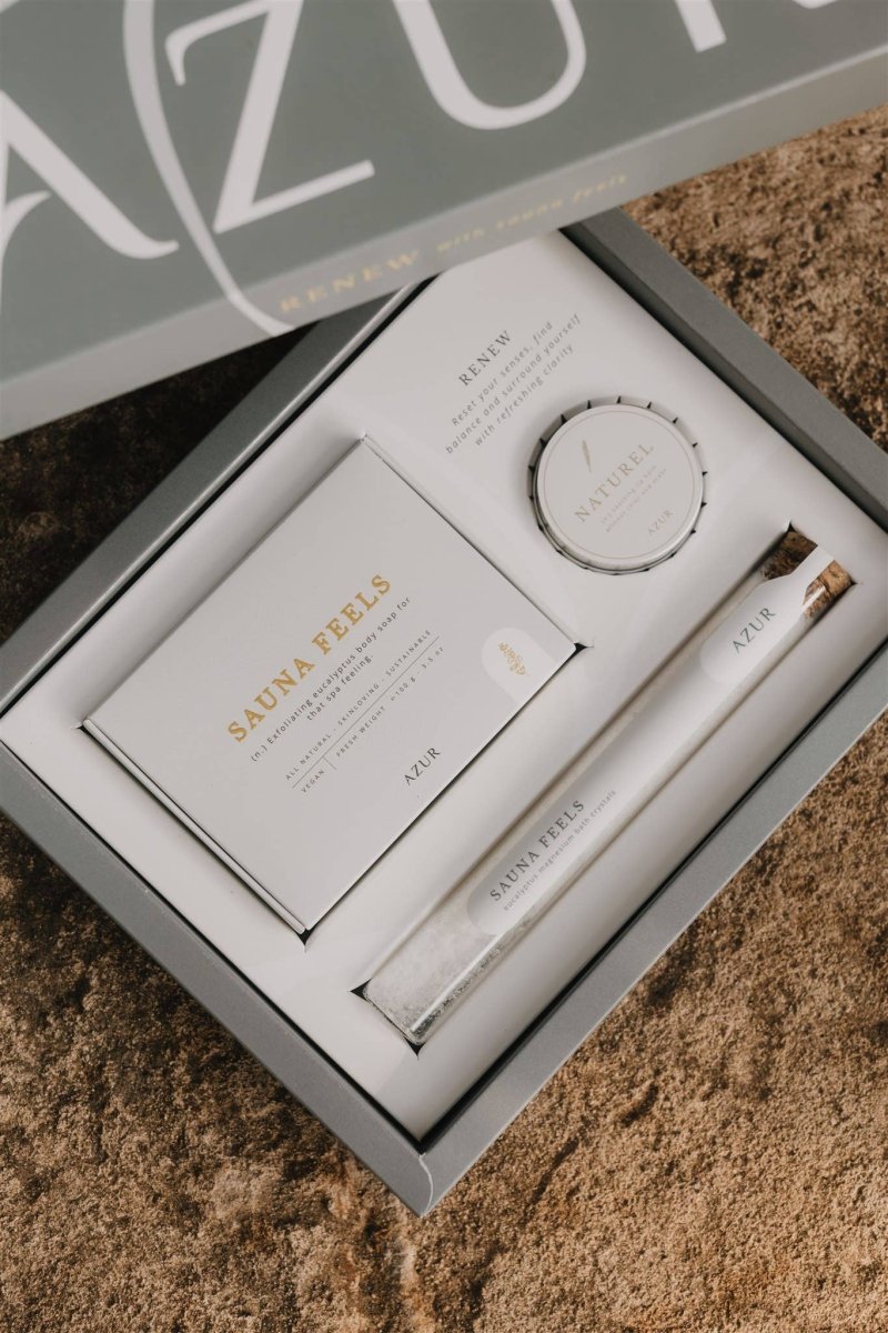 Azur RENEW — Set regalo Rituale della sauna - Kōdō.boutique