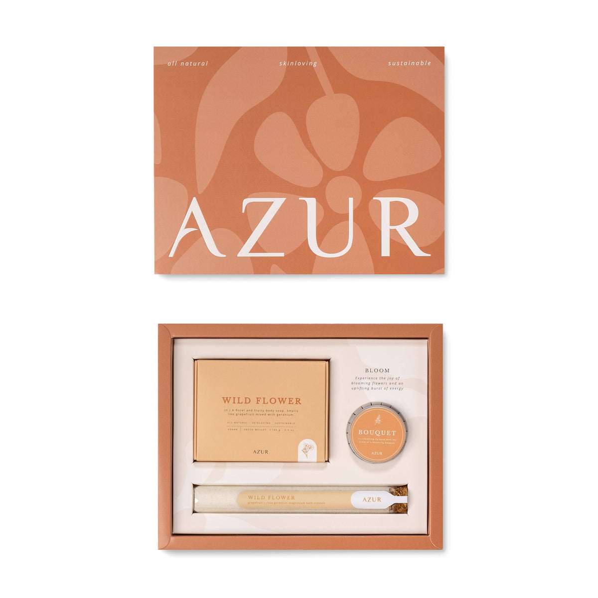 Azur BLOOM — Set regalo Fiori selvatici