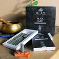 Set 15 mattoncini di incenso e bruciatore — Legno nero