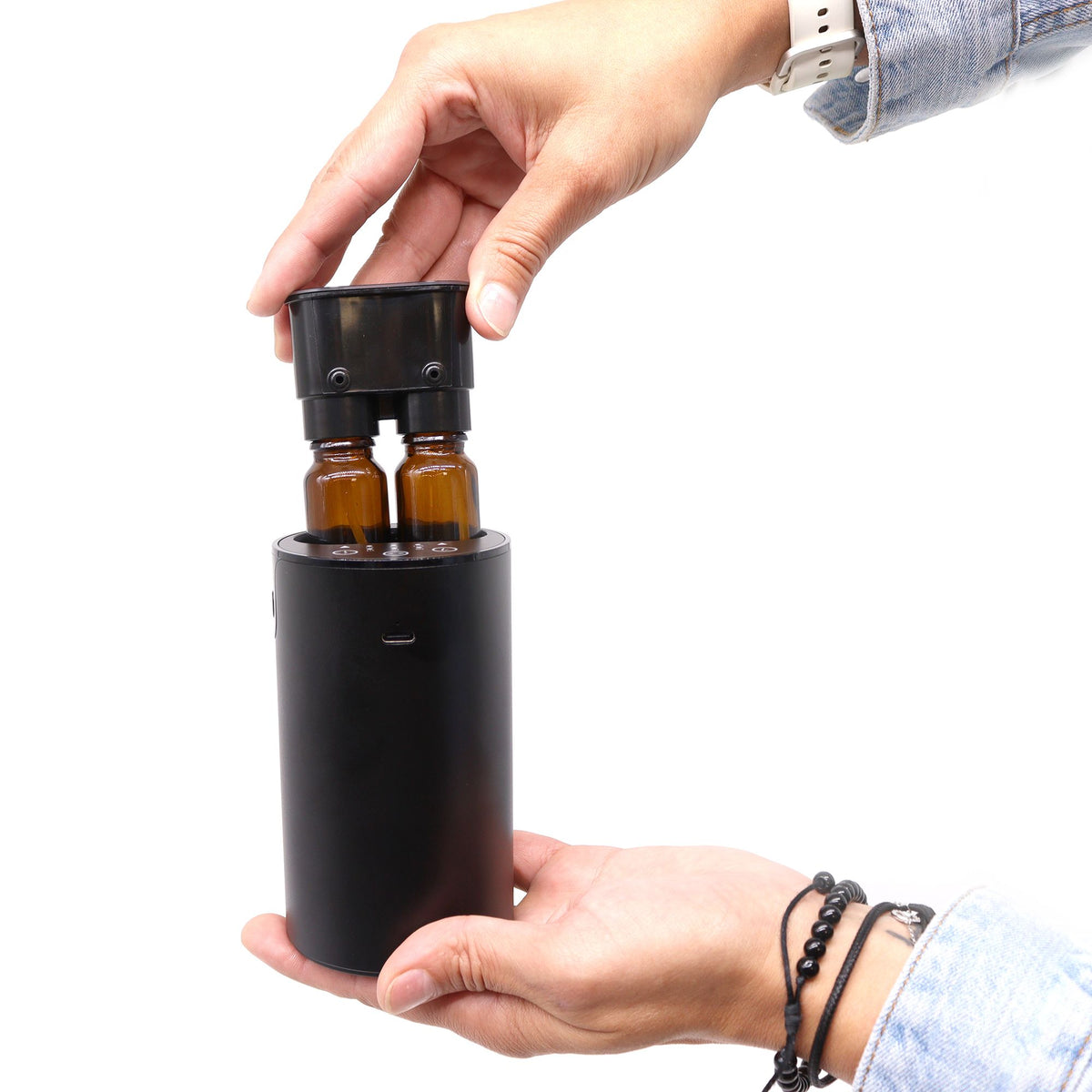 Nebulizzatore doppio senza acqua per oli essenziali — USB-C
