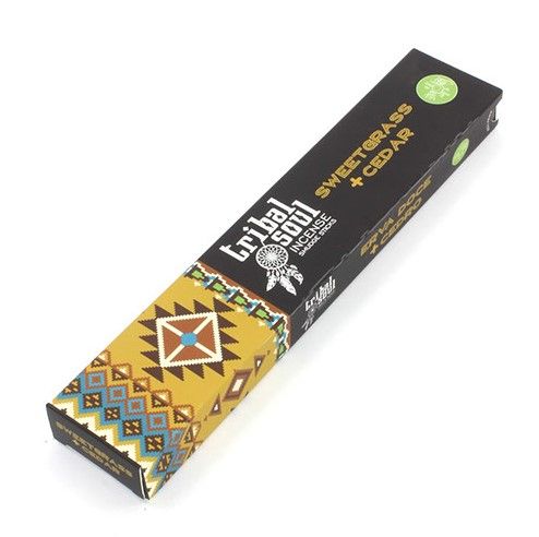 Incenso in bastoncini Tribal Soul — Erba dolce e Cedro