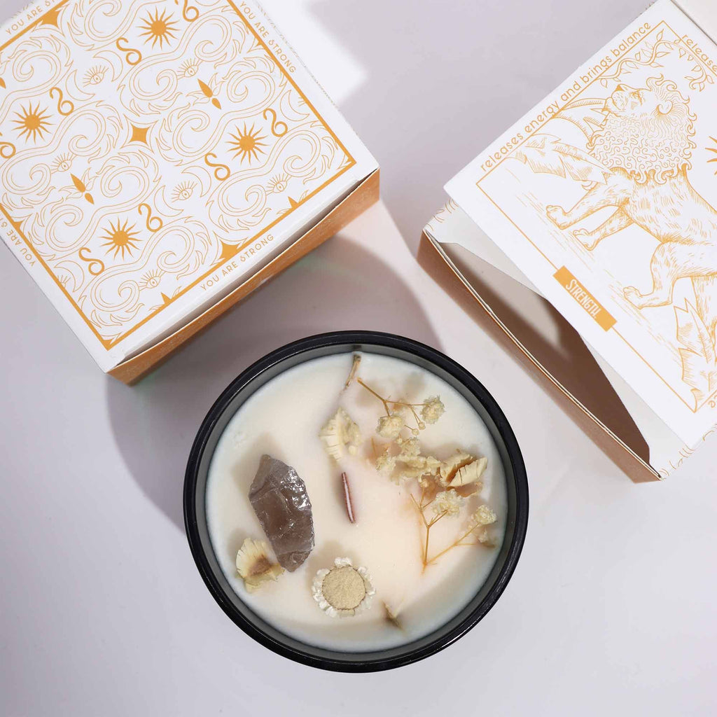 Candela Hop Hare con cristalli — Il Leone