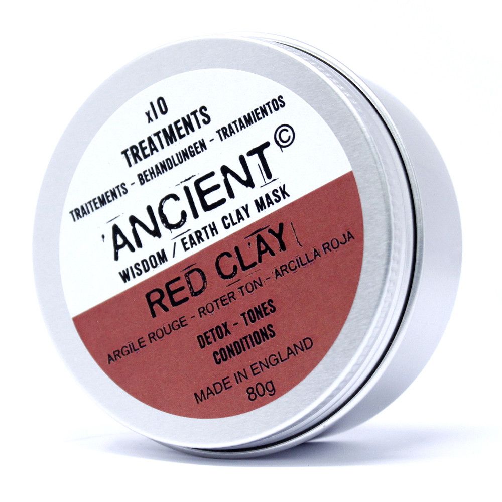 Argilla rossa per maschere — 100 g