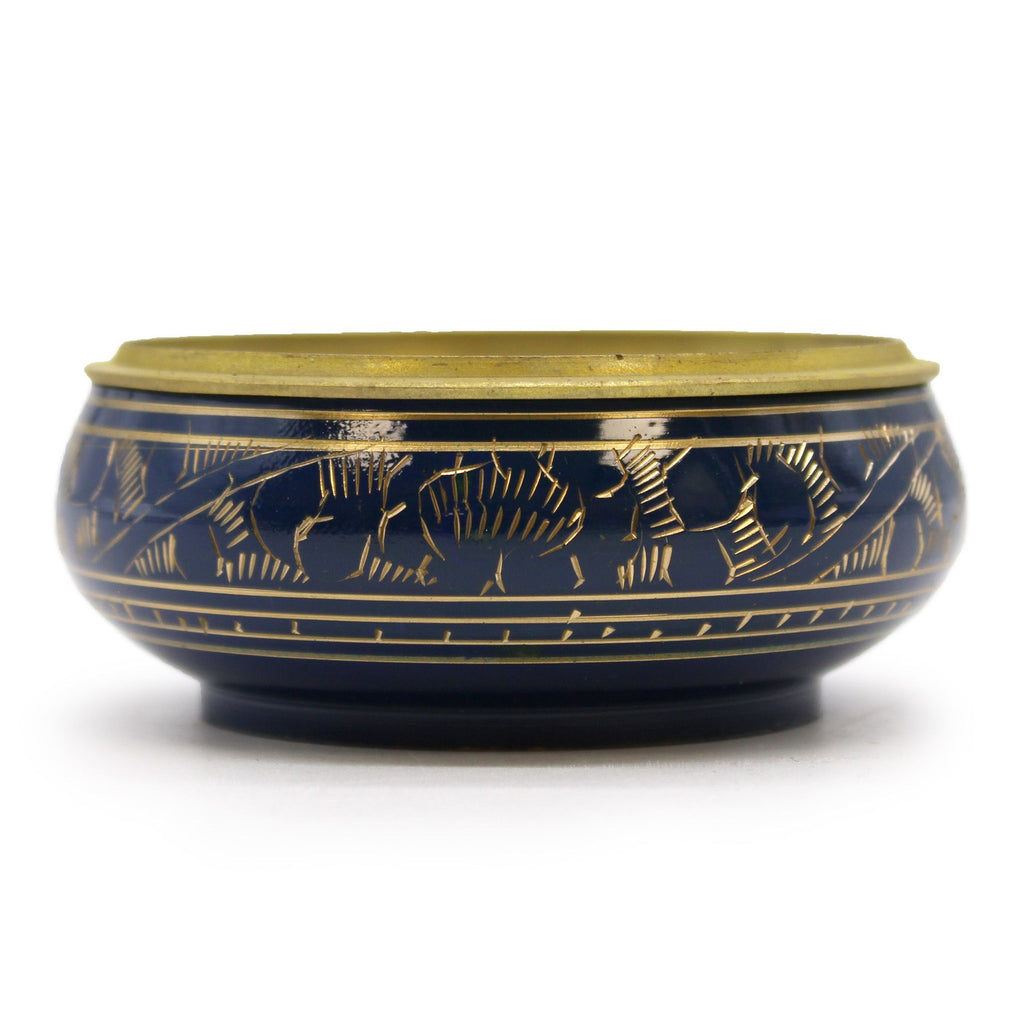 Brucia incenso Chakra in ottone — Gola