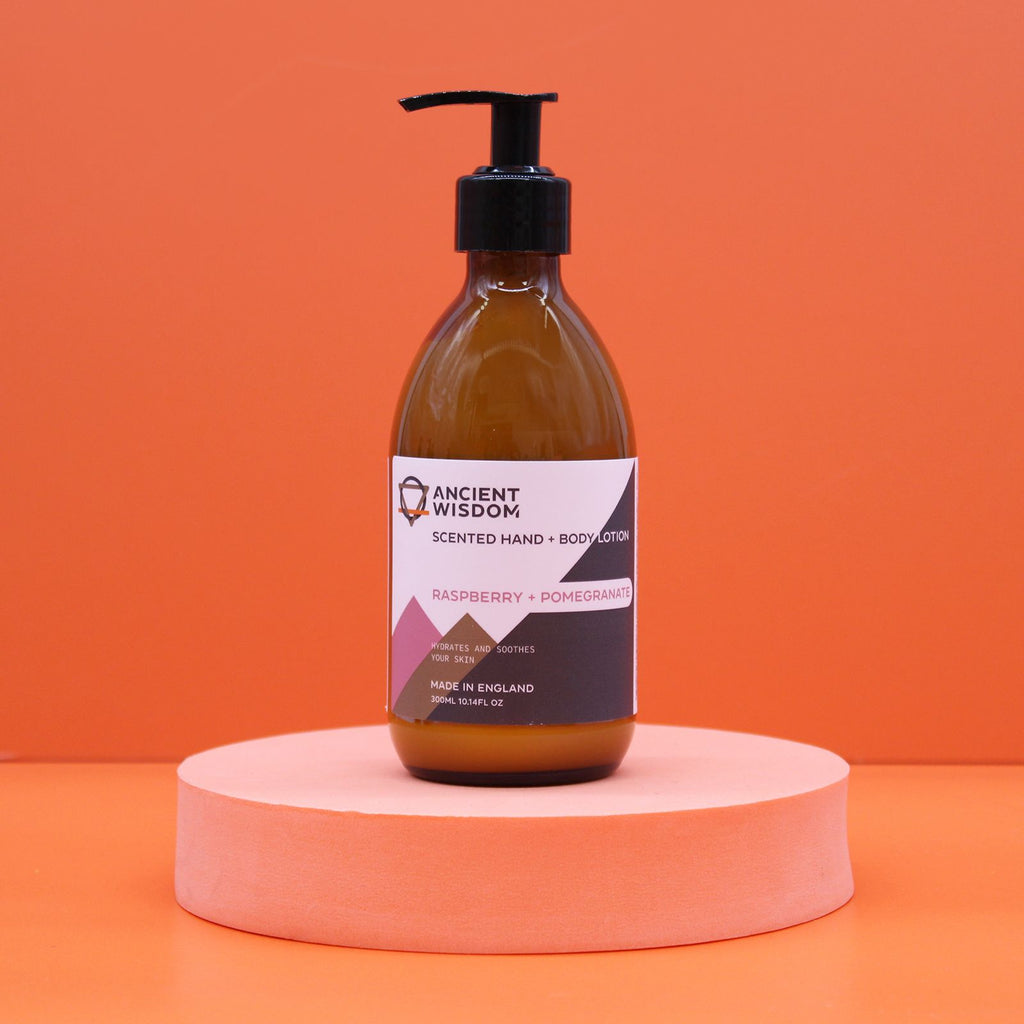 Lozione mani e corpo — Lampone e melograno — 300 ml