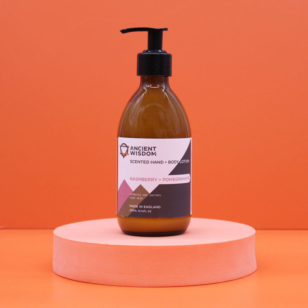Lozione mani e corpo — Lampone e melograno — 300 ml