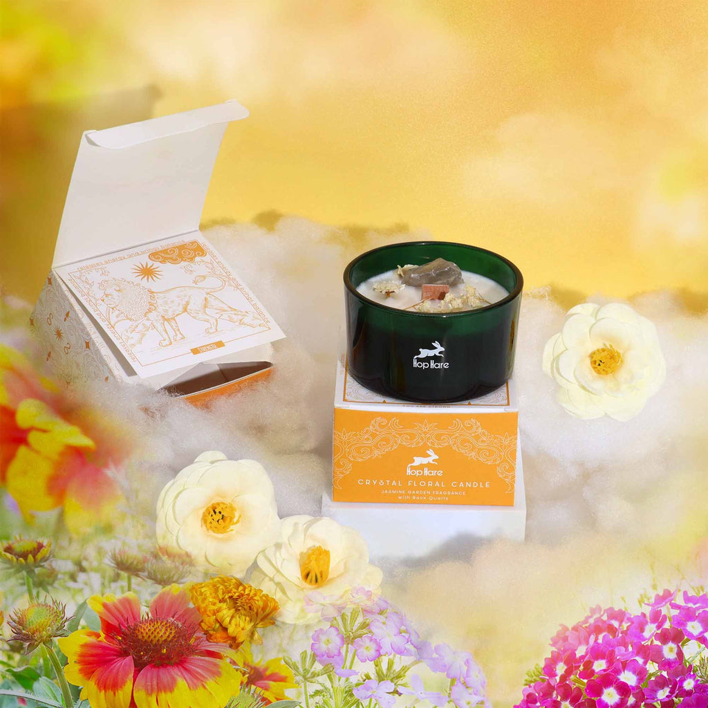 Candela Hop Hare con cristalli — Il Leone