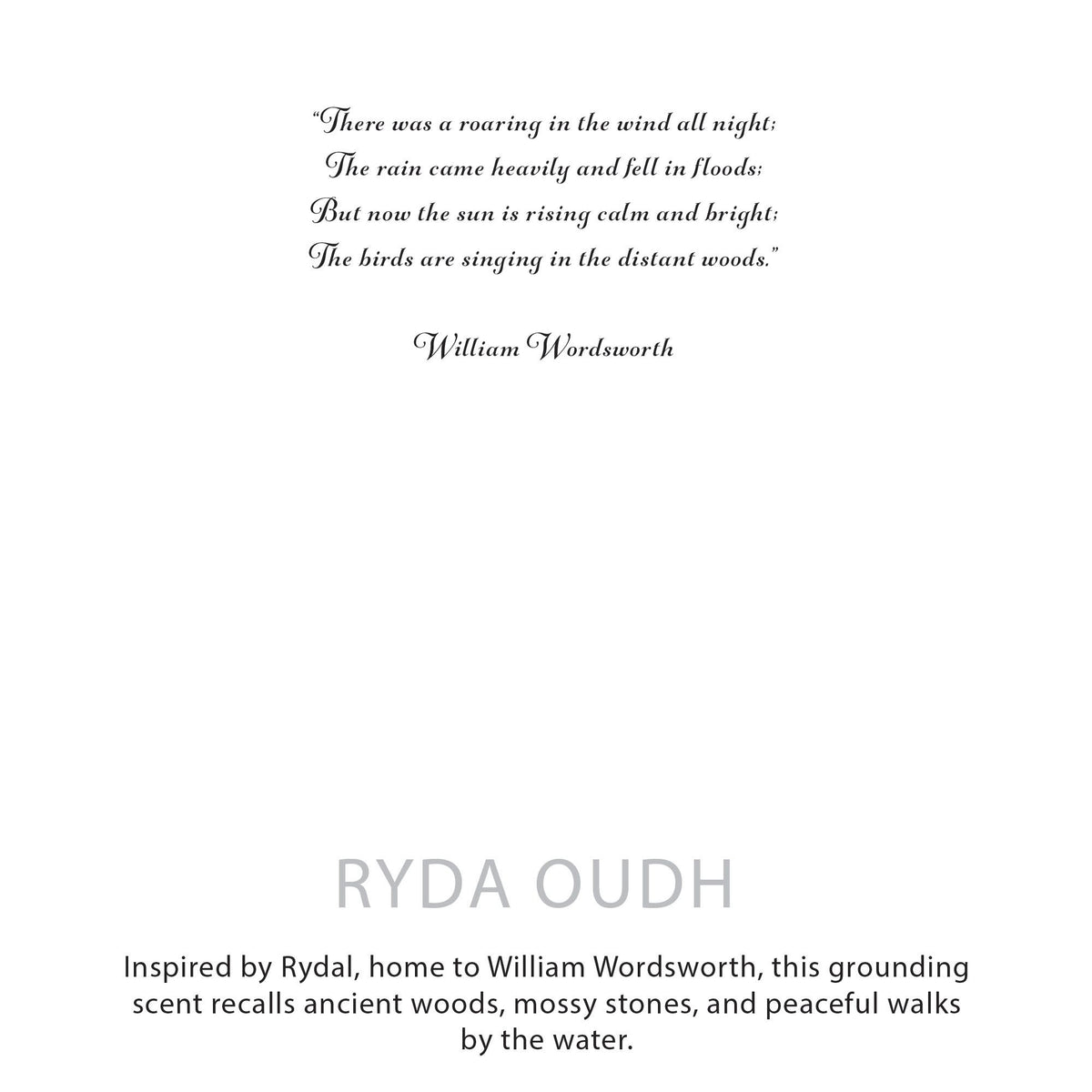 Candela botanica in cera di soia Agnes + Cat — Oud di Rydal