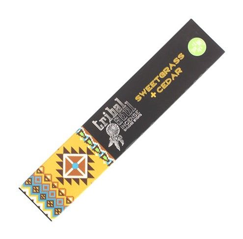 Incenso in bastoncini Tribal Soul — Erba dolce e Cedro