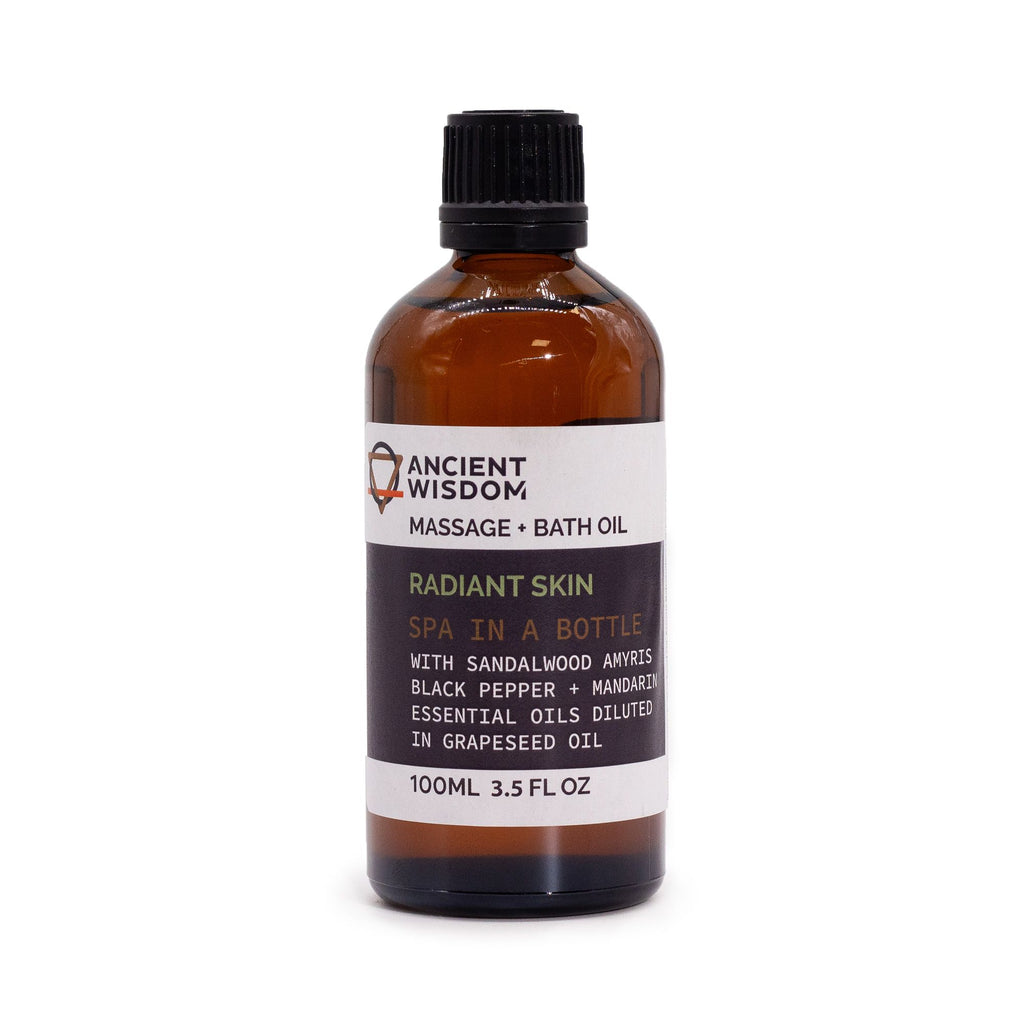 Olio da massaggio — Luce di sandalo — 100 ml