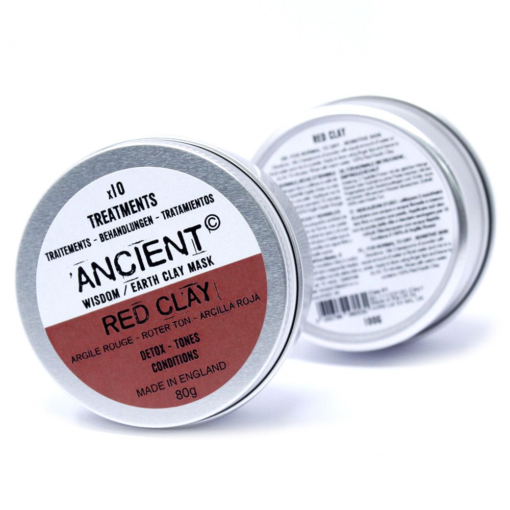 Argilla rossa per maschere — 100 g