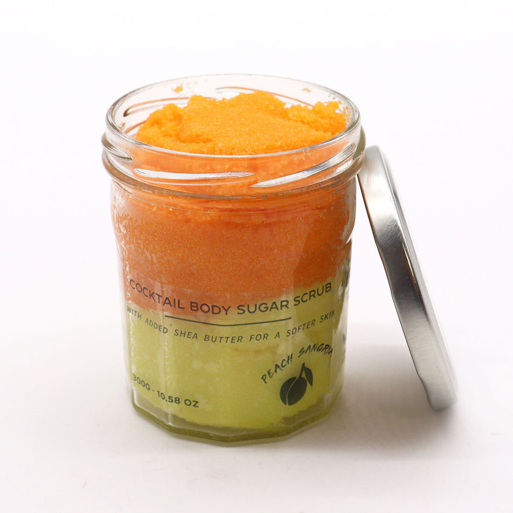 Esfoliante corpo allo zucchero — Sangria alla pesca 300 g
