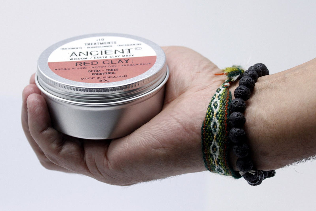 Argilla rossa per maschere — 100 g