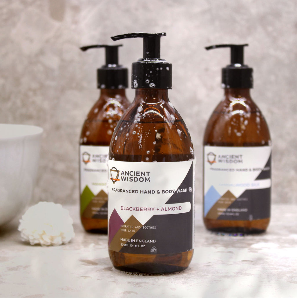 Detergente mani e corpo — Mora e mandorla — 300 ml