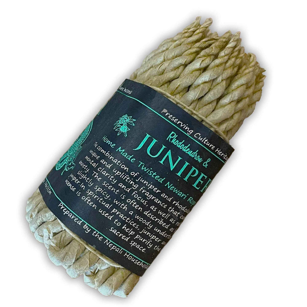 Incenso a corda Pure Herbs — Rododendro e ginepro