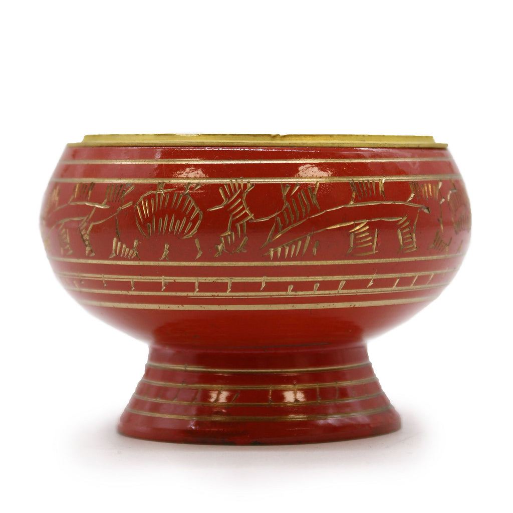 Brucia incenso Chakra in ottone alto — Sacrale
