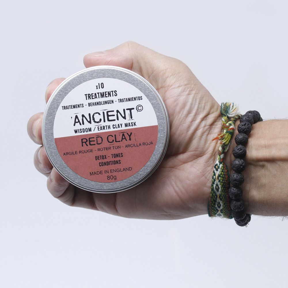 Argilla rossa per maschere — 100 g