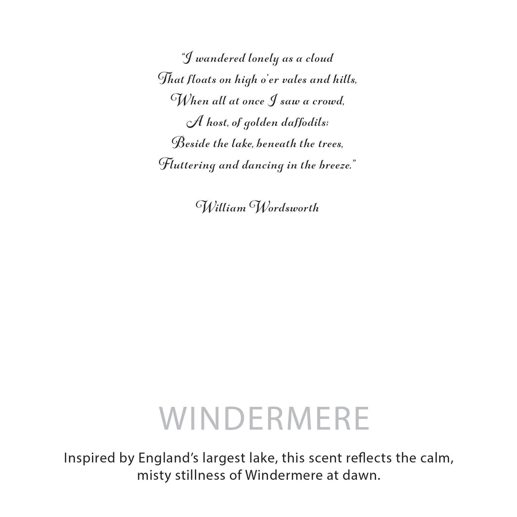Candela botanica in cera di soia Agnes + Cat — Windermere