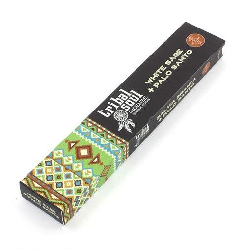 Incenso in bastoncini Tribal Soul — Salvia bianca e Palo Santo