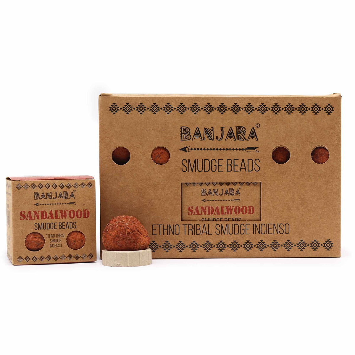 Incenso in perle Banjara — Sandalo