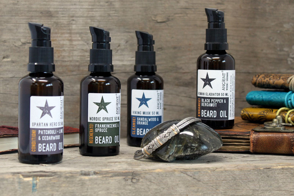 Olio da barba — Eroe spartano — 50 ml