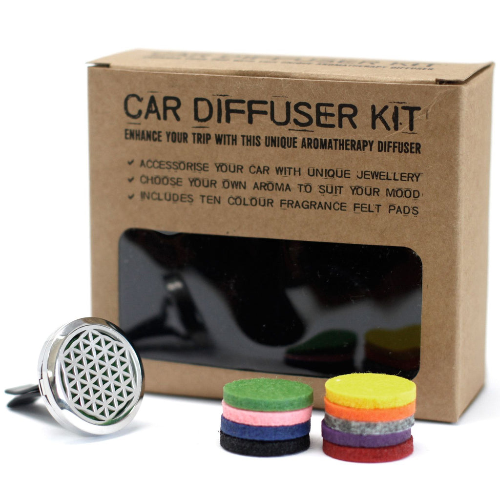 Diffusore per auto — Fiore della Vita — 30 mm