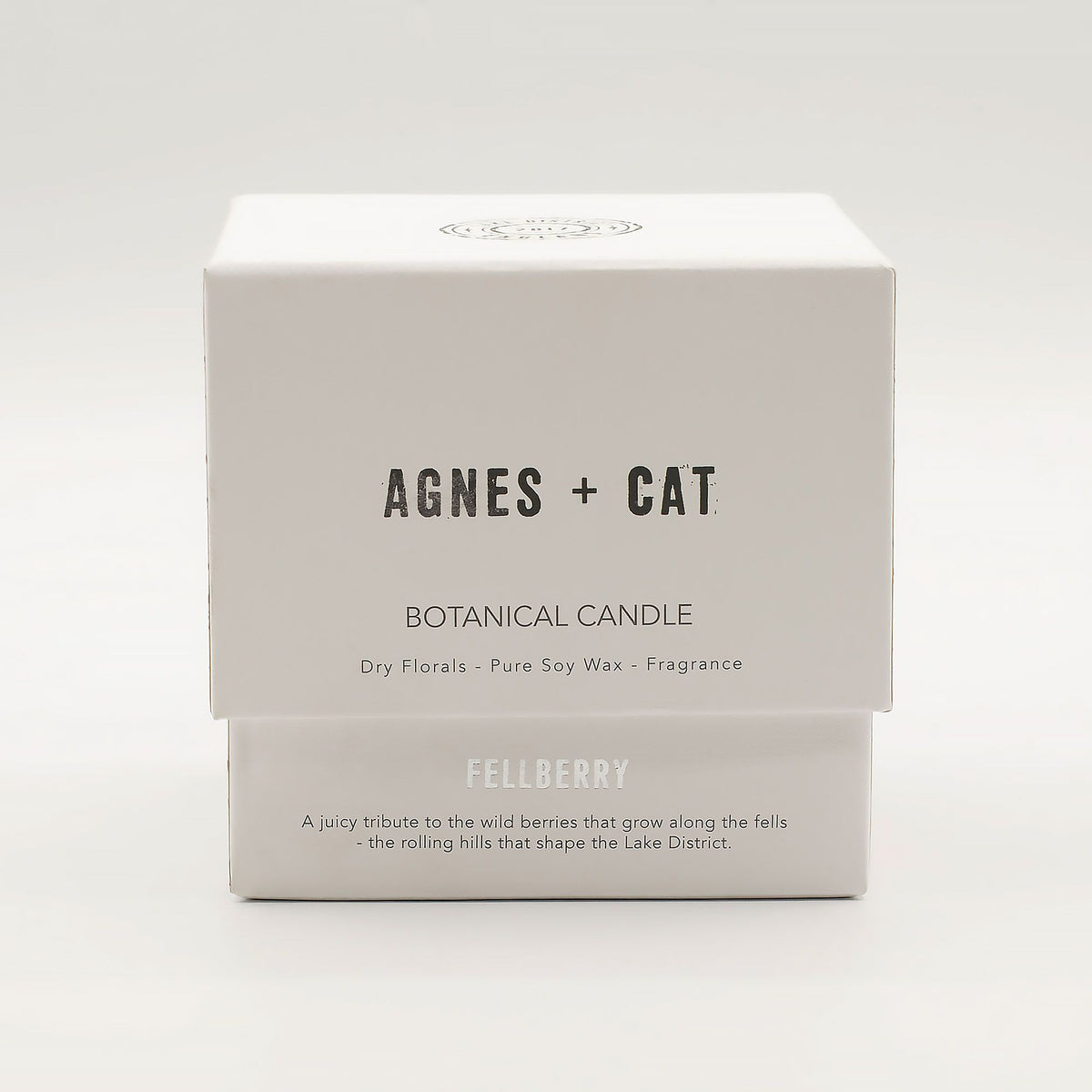 Candela botanica in cera di soia Agnes + Cat — Bacche di brughiera