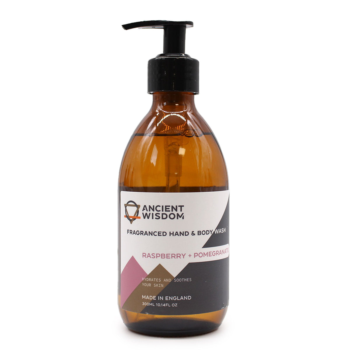Detergente mani e corpo — Lampone e melograno — 300 ml
