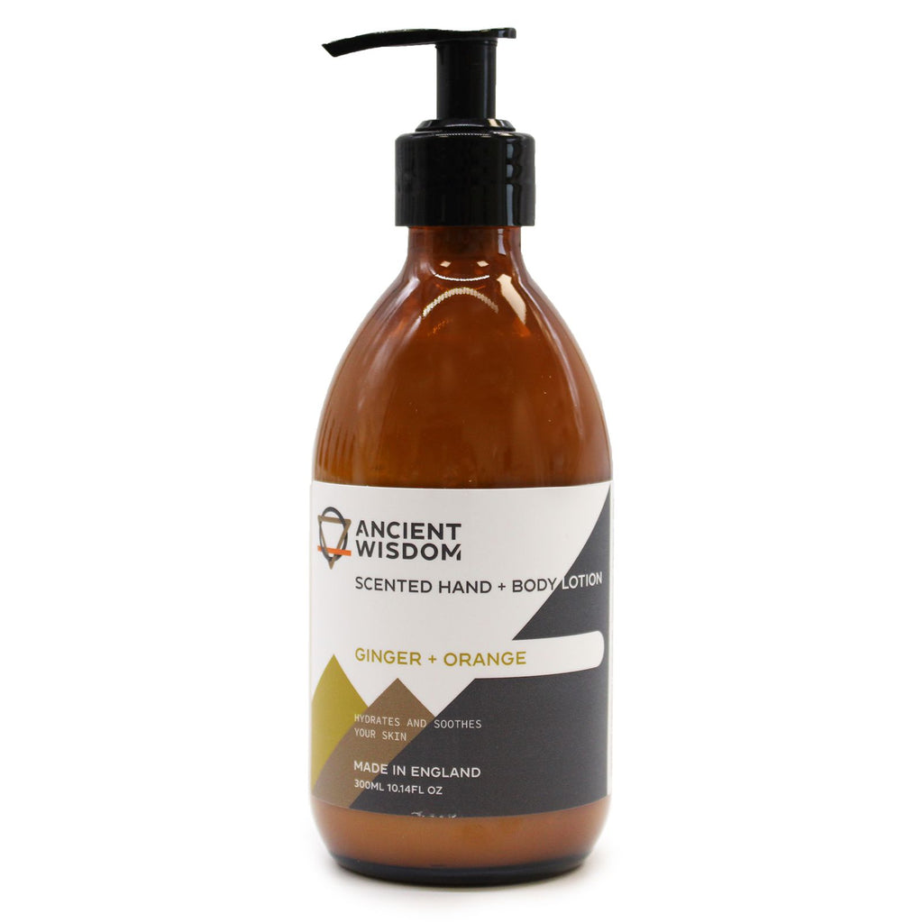 Lozione mani e corpo — Zenzero e arancia — 300 ml
