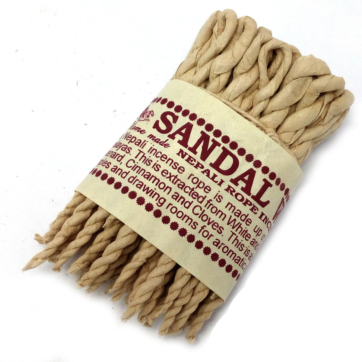 Incenso a corda Pure Herbs — Sandalo e spezie