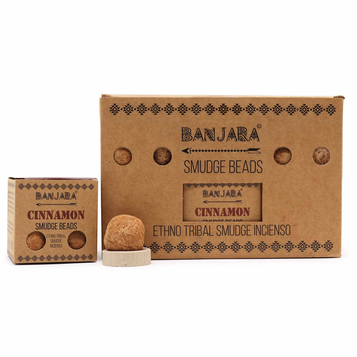 Incenso in perle Banjara — Cannella