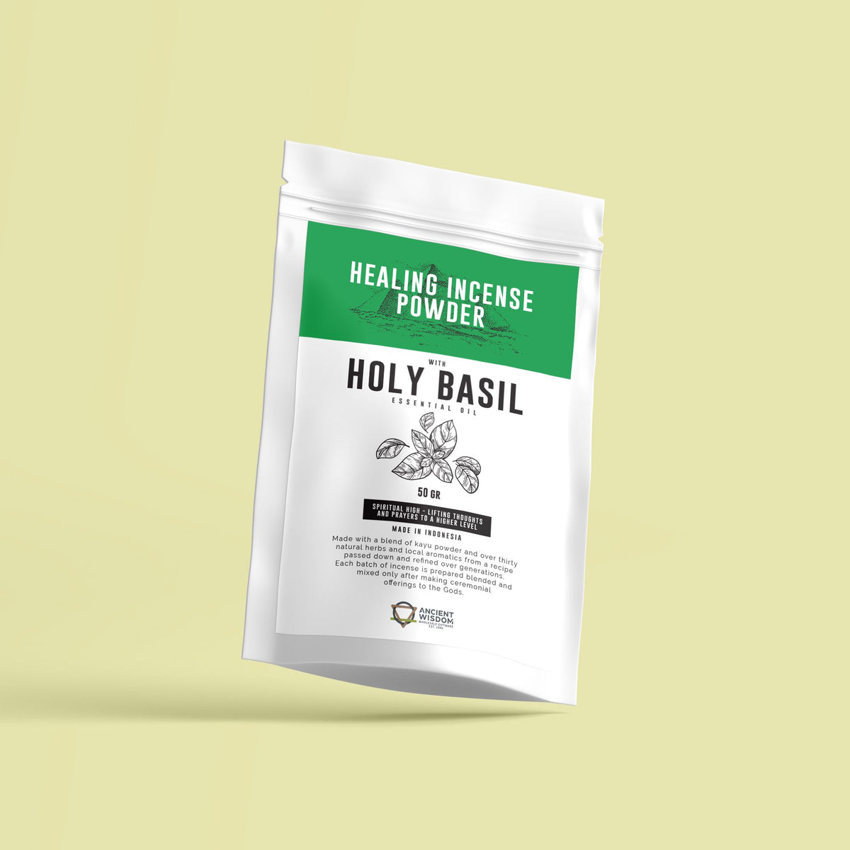 Incenso in polvere — Basilico sacro 50 g