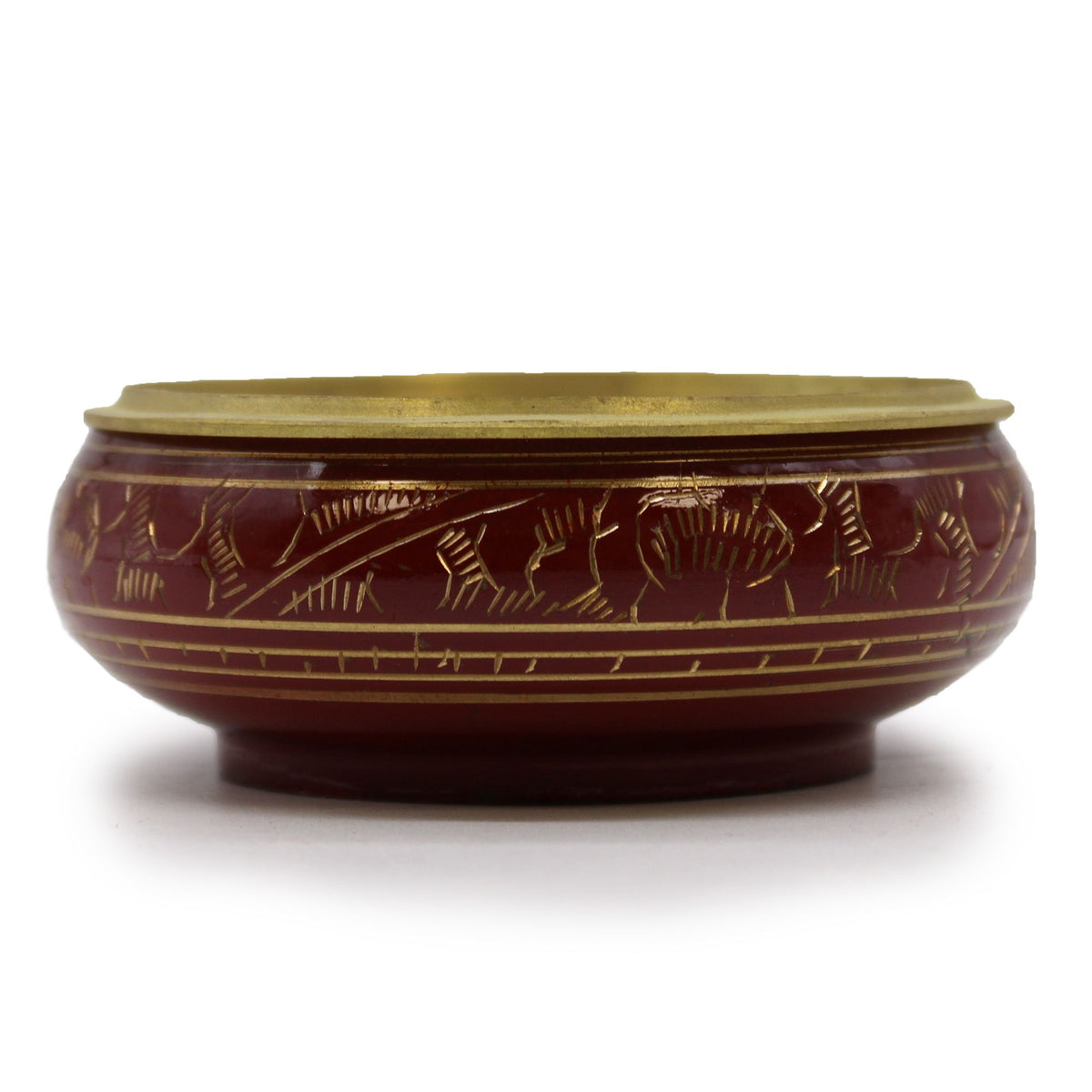 Brucia incenso Chakra in ottone — Radice