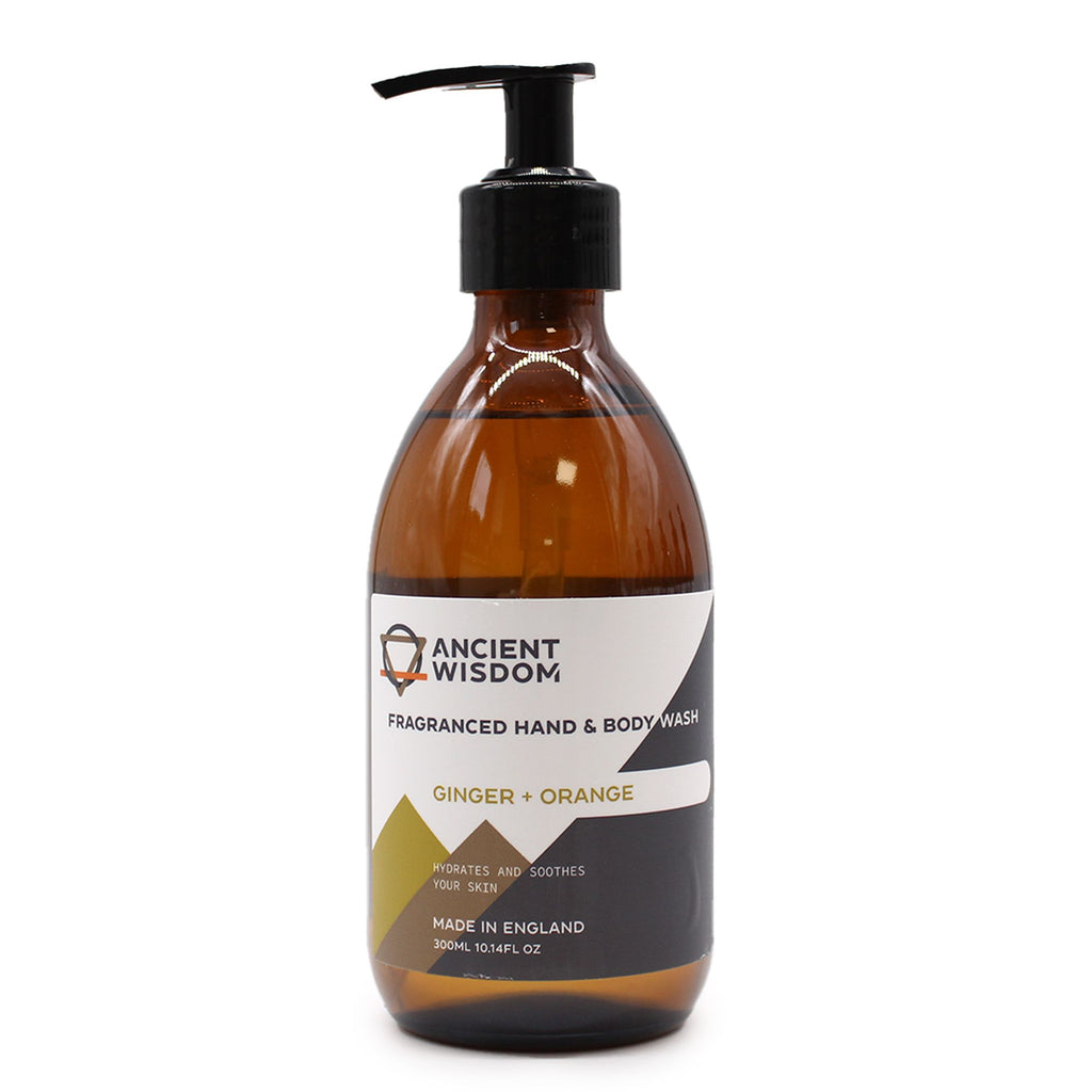 Detergente mani e corpo — Zenzero e arancia — 300 ml